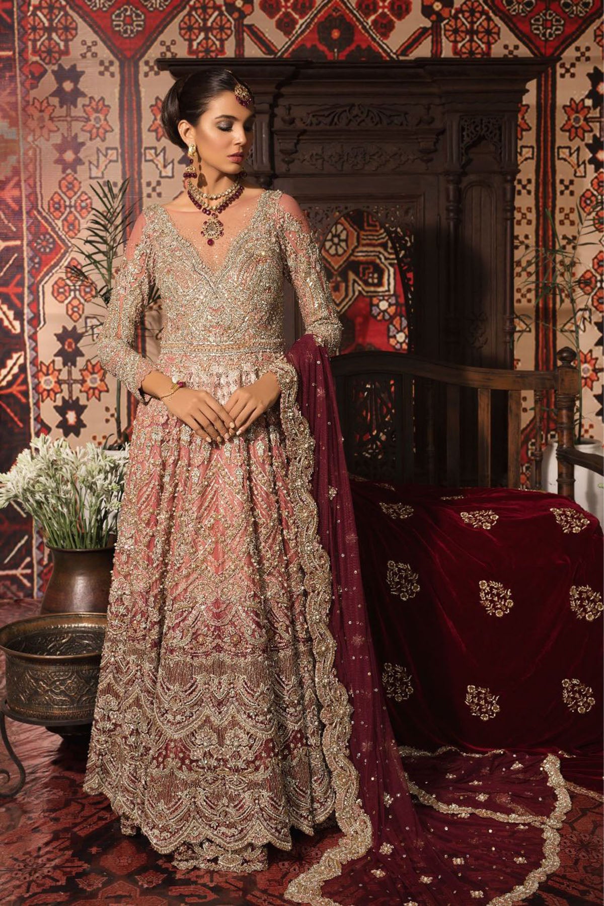 Saira rizwan bridal collection hot sale 2018