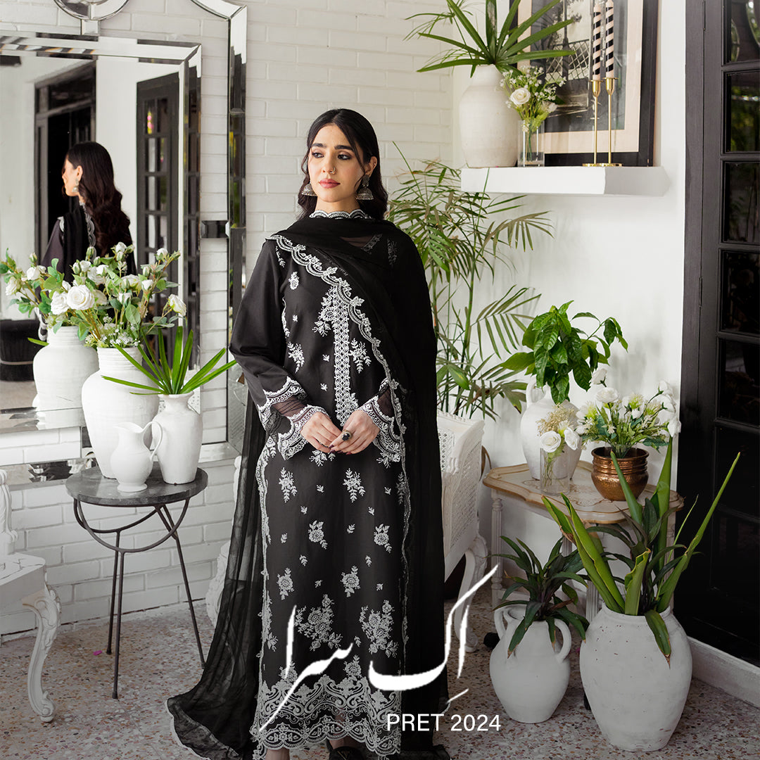 Saira Rizwan | Dahini Silk Pret | REEF -SRLP05-25 main image 1