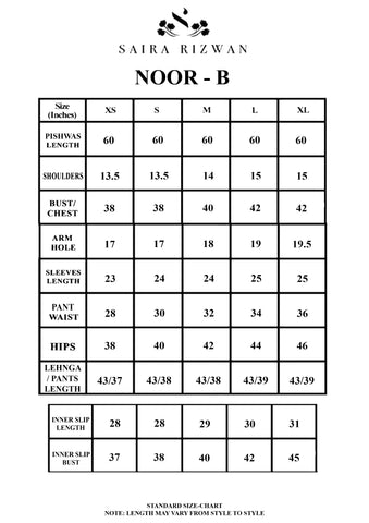 NOOR - B – Saira Rizwan